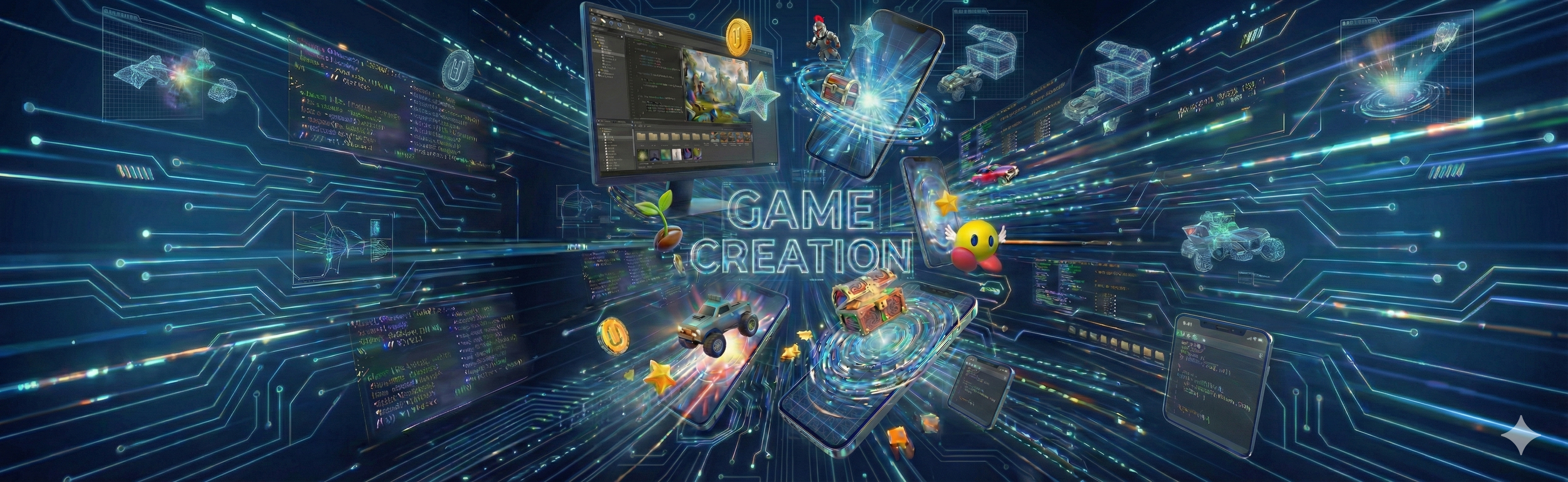 Game Development(ゲーム・アプリ開発の事業紹介メイン画像です)